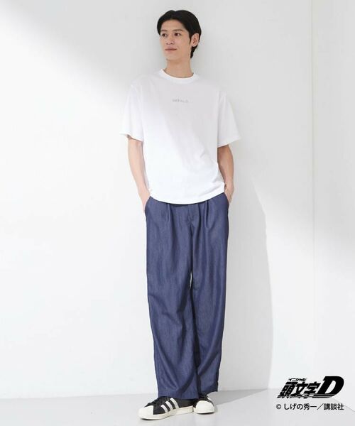 THE SHOP TK / ザ ショップ ティーケー Tシャツ | 頭文字D 別注 『フジワラ』 グラフィック半袖Tシャツ ステッカー&チャーム付き | 詳細8