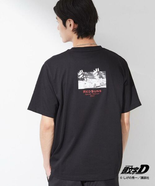 THE SHOP TK / ザ ショップ ティーケー Tシャツ | 頭文字D 別注 『タカハシ』 グラフィック半袖Tシャツ ステッカー&チャーム付き | 詳細11