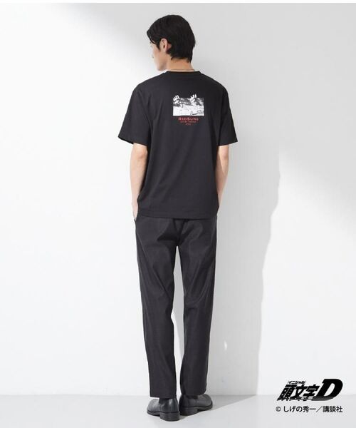 THE SHOP TK / ザ ショップ ティーケー Tシャツ | 頭文字D 別注 『タカハシ』 グラフィック半袖Tシャツ ステッカー&チャーム付き | 詳細13