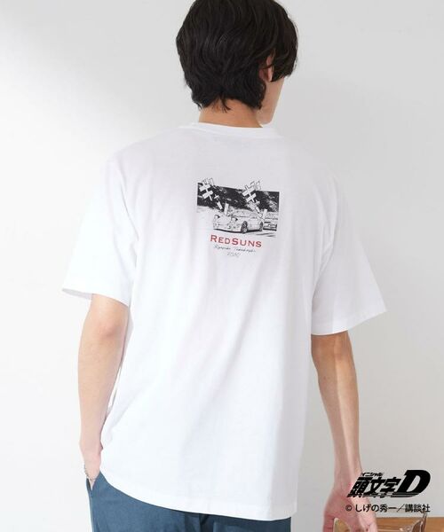 THE SHOP TK / ザ ショップ ティーケー Tシャツ | 頭文字D 別注 『タカハシ』 グラフィック半袖Tシャツ ステッカー&チャーム付き | 詳細6
