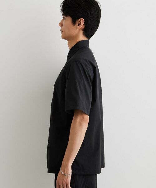 THE SHOP TK / ザ ショップ ティーケー シャツ・ブラウス | ナイロンストレッチシャツ S／S | 詳細10