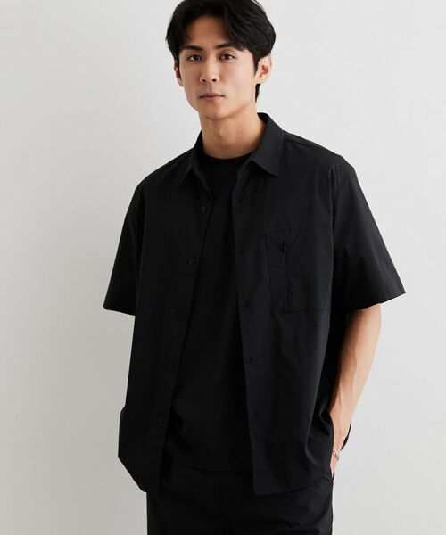 THE SHOP TK / ザ ショップ ティーケー シャツ・ブラウス | ナイロンストレッチシャツ S／S | 詳細5