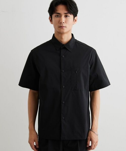 THE SHOP TK / ザ ショップ ティーケー シャツ・ブラウス | ナイロンストレッチシャツ S／S | 詳細9