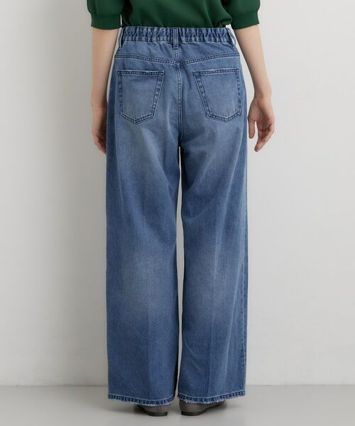 THE SHOP TK / ザ ショップ ティーケー デニムパンツ | どんなスタイルにも合わせやすい AIBOデニムワイド | 詳細15