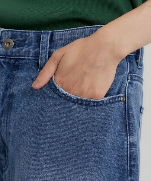 THE SHOP TK / ザ ショップ ティーケー デニムパンツ | どんなスタイルにも合わせやすい AIBOデニムワイド | 詳細18