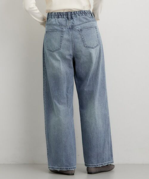 THE SHOP TK / ザ ショップ ティーケー デニムパンツ | どんなスタイルにも合わせやすい AIBOデニムワイド | 詳細7