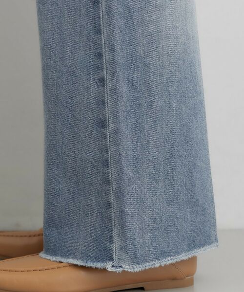 THE SHOP TK / ザ ショップ ティーケー デニムパンツ | 美脚シルエット AIBOデニムフレア | 詳細21