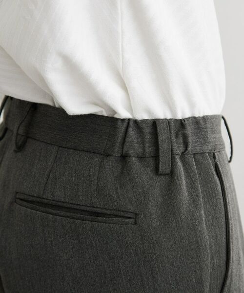 THE SHOP TK / ザ ショップ ティーケー パンツ | デニムライクストレッチスラックス | 詳細14