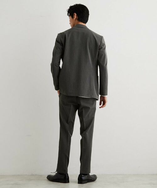THE SHOP TK / ザ ショップ ティーケー パンツ | デニムライクストレッチスラックス | 詳細3