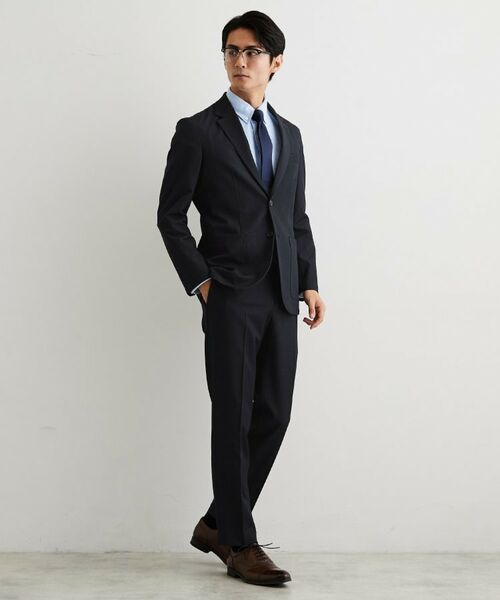 THE SHOP TK / ザ ショップ ティーケー パンツ | デニムライクストレッチスラックス | 詳細6