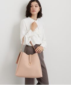 THE SHOP TK / ザ ショップ ティーケー ショルダーバッグ | スエード調＆スムースワンショルダーバッグ