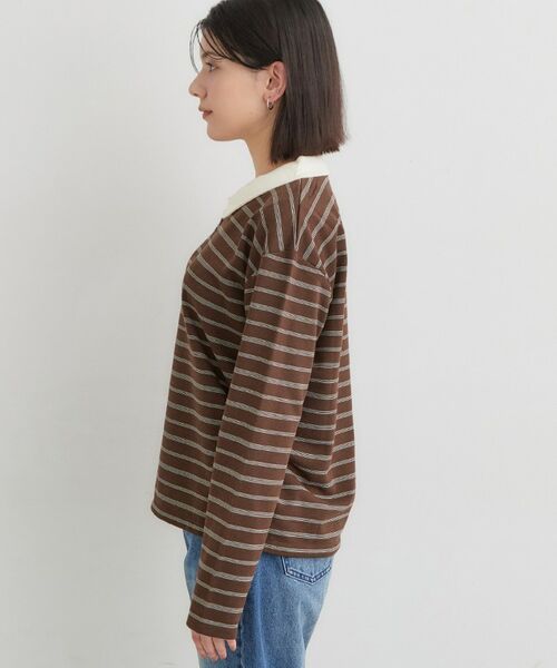 THE SHOP TK / ザ ショップ ティーケー ポロシャツ | ボーダーポロシャツ | 詳細14