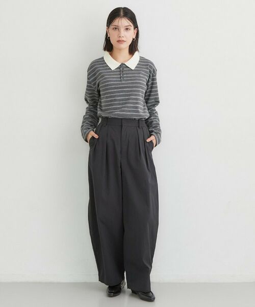 THE SHOP TK / ザ ショップ ティーケー ポロシャツ | ボーダーポロシャツ | 詳細3