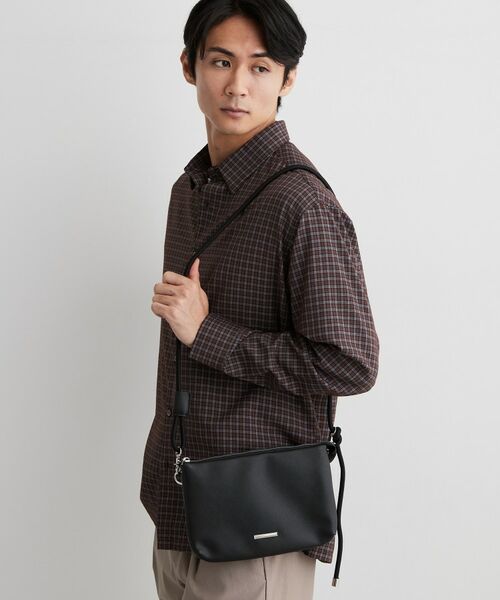 THE SHOP TK / ザ ショップ ティーケー ショルダーバッグ | 多ポケット  コンパクト ショルダーバッグ | 詳細3