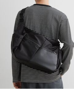 THE SHOP TK / ザ ショップ ティーケー ショルダーバッグ | VISIONARY 異素材コンビ ビッグショルダーバッグ