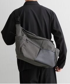 THE SHOP TK / ザ ショップ ティーケー ショルダーバッグ | VISIONARY 異素材コンビ ビッグショルダーバッグ