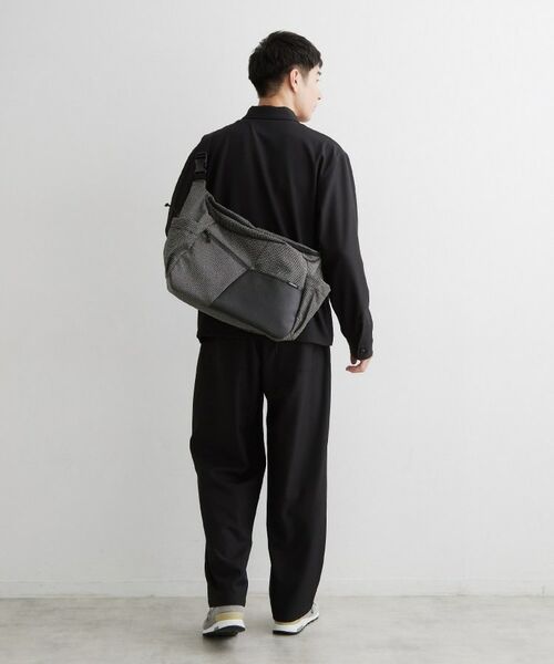 THE SHOP TK / ザ ショップ ティーケー ショルダーバッグ | VISIONARY 異素材コンビ ビッグショルダーバッグ | 詳細2