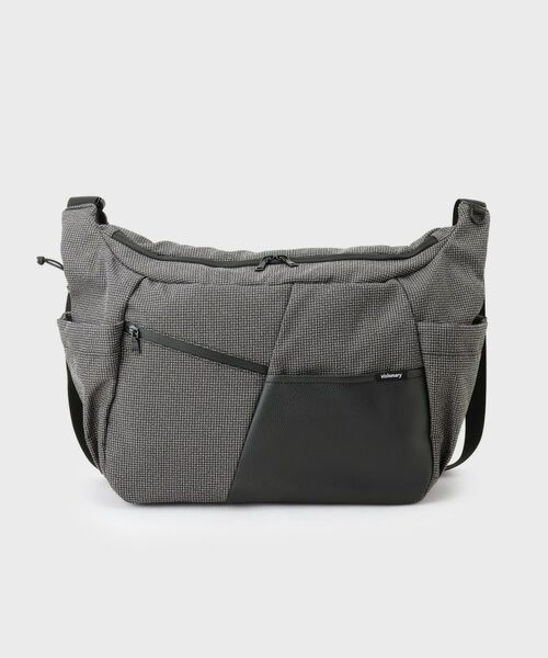 THE SHOP TK / ザ ショップ ティーケー ショルダーバッグ | VISIONARY 異素材コンビ ビッグショルダーバッグ | 詳細5