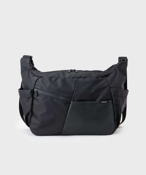 THE SHOP TK / ザ ショップ ティーケー ショルダーバッグ | VISIONARY 異素材コンビ ビッグショルダーバッグ | 詳細6