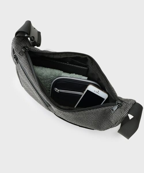 THE SHOP TK / ザ ショップ ティーケー ショルダーバッグ | VISIONARY 異素材コンビ ムーンショルダーバッグ | 詳細12