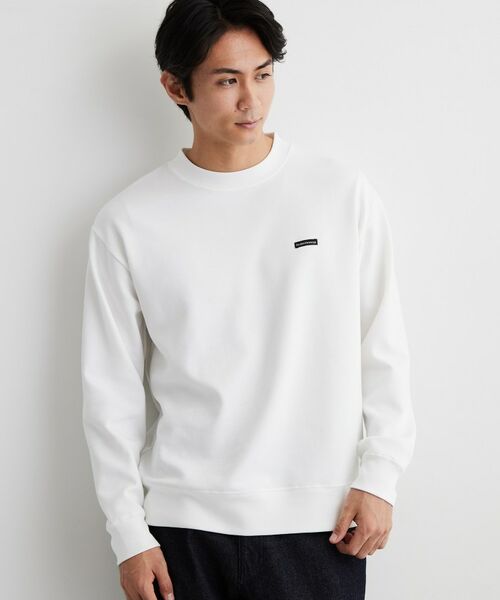 THE SHOP TK / ザ ショップ ティーケー スウェット | 【洗濯機OK/ユニセックス】ダンボール ロゴスウェット | 詳細2