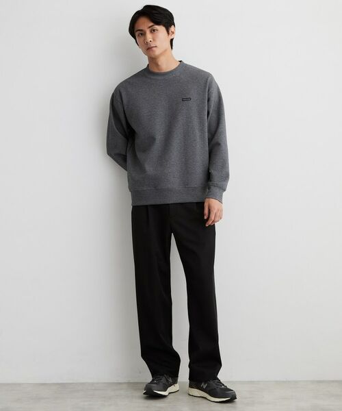 THE SHOP TK / ザ ショップ ティーケー スウェット | 【洗濯機OK/ユニセックス】ダンボール ロゴスウェット | 詳細7