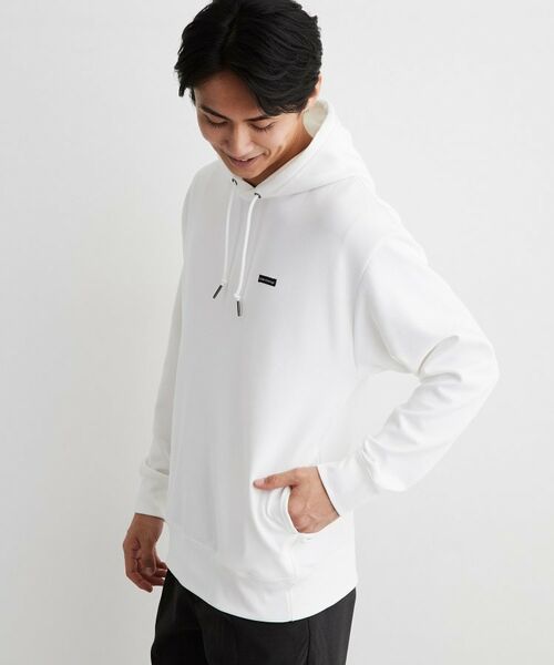 THE SHOP TK / ザ ショップ ティーケー パーカー | 【洗濯機OK/ユニセックス】ダンボール ロゴパーカ | 詳細1