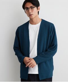 THE SHOP TK / ザ ショップ ティーケー カーディガン・ボレロ | 【半袖Tシャツ付き／洗濯機OK】アンサンブル 長袖カーディガン