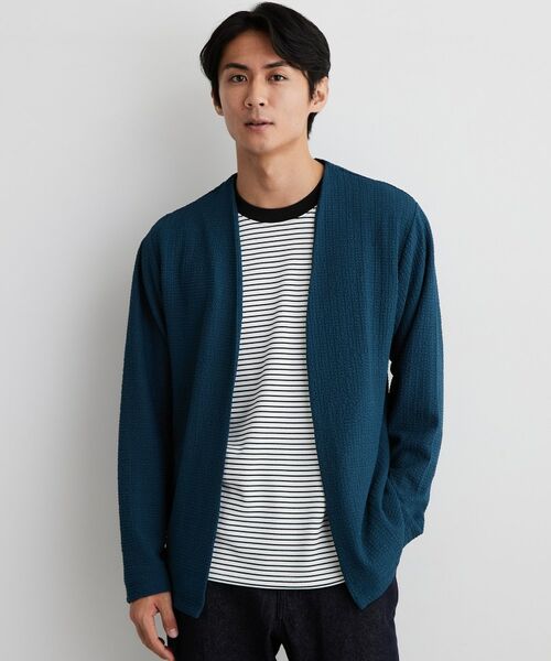 THE SHOP TK / ザ ショップ ティーケー カーディガン・ボレロ | 【半袖Tシャツ付き/洗濯機OK】アンサンブル 長袖カーディガン | 詳細10