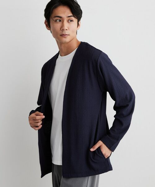 THE SHOP TK / ザ ショップ ティーケー カーディガン・ボレロ | 【半袖Tシャツ付き/洗濯機OK】アンサンブル 長袖カーディガン | 詳細14