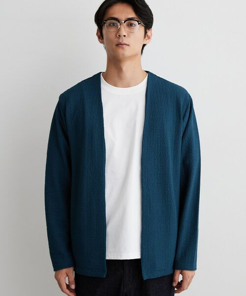 THE SHOP TK / ザ ショップ ティーケー カーディガン・ボレロ | 【半袖Tシャツ付き/洗濯機OK】アンサンブル 長袖カーディガン | 詳細19