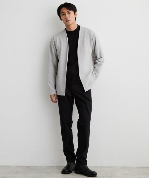 THE SHOP TK / ザ ショップ ティーケー カーディガン・ボレロ | 【半袖Tシャツ付き/洗濯機OK】アンサンブル 長袖カーディガン | 詳細5