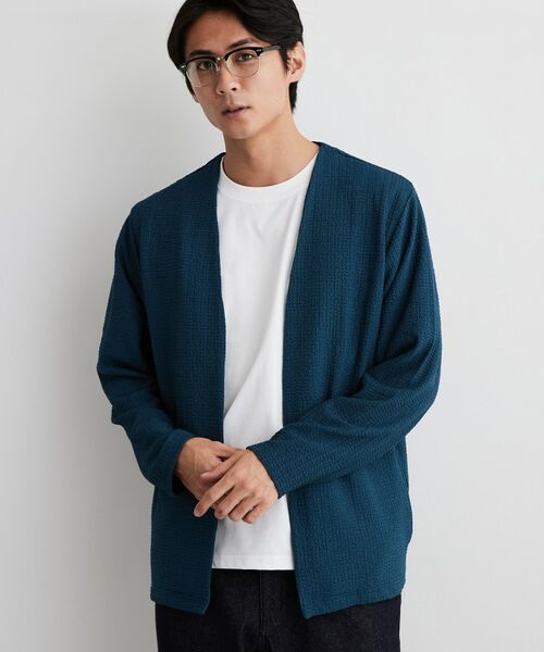 THE SHOP TK / ザ ショップ ティーケー カーディガン・ボレロ | 【半袖Tシャツ付き/洗濯機OK】アンサンブル 長袖カーディガン | 詳細7