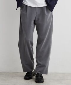 THE SHOP TK / ザ ショップ ティーケー パンツ | 【防シワ／2WAYストレッチ】 リラックス セミワイド イージーパンツ