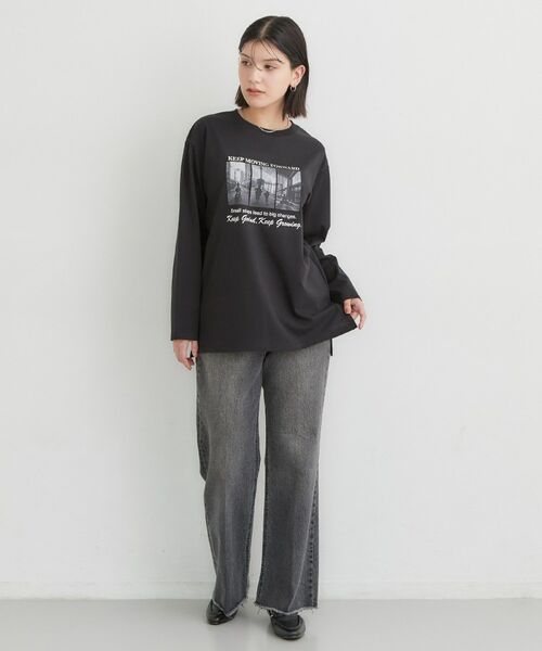 THE SHOP TK / ザ ショップ ティーケー カットソー | ロゴ&フォトアソートロンT | 詳細15