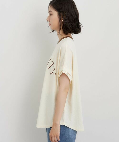 THE SHOP TK / ザ ショップ ティーケー カットソー | リンガーロゴTシャツ | 詳細10