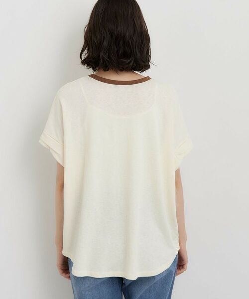 THE SHOP TK / ザ ショップ ティーケー カットソー | リンガーロゴTシャツ | 詳細11