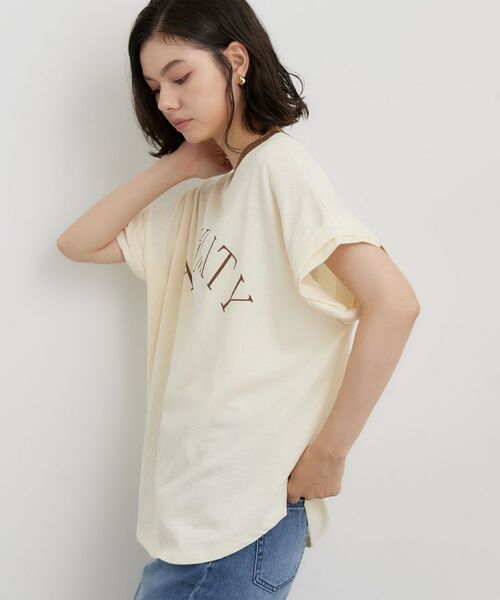 THE SHOP TK / ザ ショップ ティーケー カットソー | リンガーロゴTシャツ | 詳細2