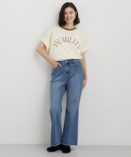 THE SHOP TK / ザ ショップ ティーケー カットソー | リンガーロゴTシャツ | 詳細3