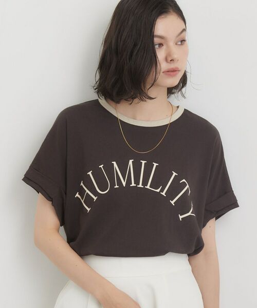 THE SHOP TK / ザ ショップ ティーケー カットソー | リンガーロゴTシャツ | 詳細6