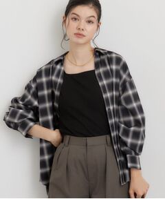 THE SHOP TK / ザ ショップ ティーケー シャツ・ブラウス | バックシャーリングシャツ