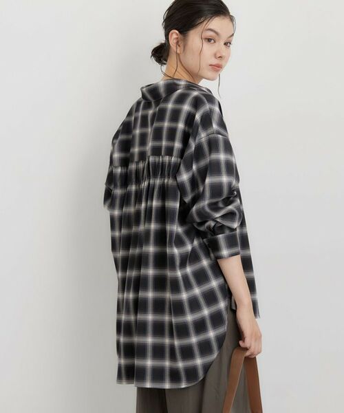 THE SHOP TK / ザ ショップ ティーケー シャツ・ブラウス | バックシャーリングシャツ | 詳細10