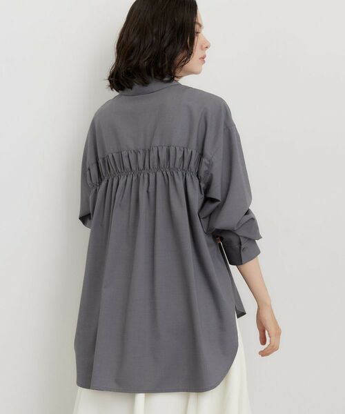 THE SHOP TK / ザ ショップ ティーケー シャツ・ブラウス | バックシャーリングシャツ | 詳細2
