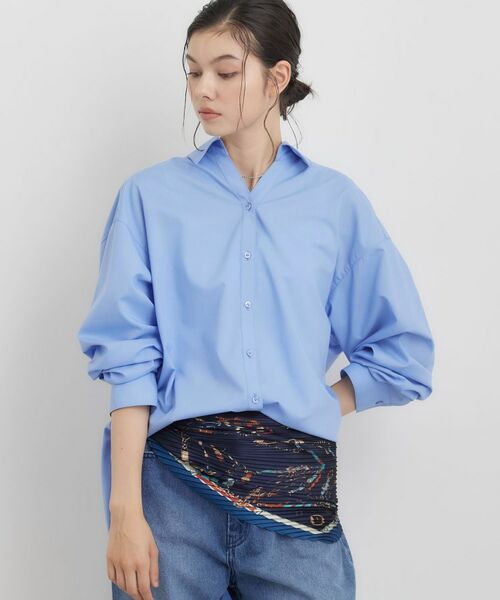THE SHOP TK / ザ ショップ ティーケー シャツ・ブラウス | バックシャーリングシャツ | 詳細5