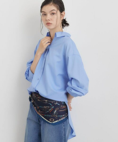 THE SHOP TK / ザ ショップ ティーケー シャツ・ブラウス | バックシャーリングシャツ | 詳細6