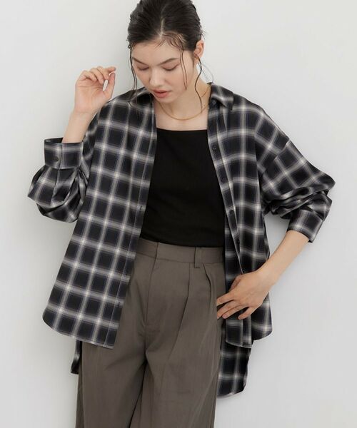 THE SHOP TK / ザ ショップ ティーケー シャツ・ブラウス | バックシャーリングシャツ | 詳細9
