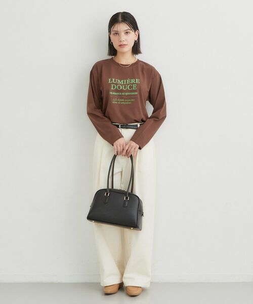 THE SHOP TK / ザ ショップ ティーケー ボストンバッグ | ロングハンドルボストンバッグ | 詳細2