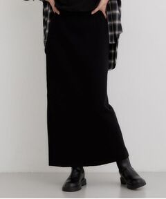 THE SHOP TK / ザ ショップ ティーケー ロング・マキシ丈スカート | 【毛玉になりにくい/静電気防止/洗える】KINOCO ニットスカート