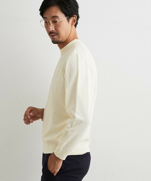 THE SHOP TK / ザ ショップ ティーケー ニット・セーター | 【ジネス対応/洗濯機OK】モックネックニット | 詳細1