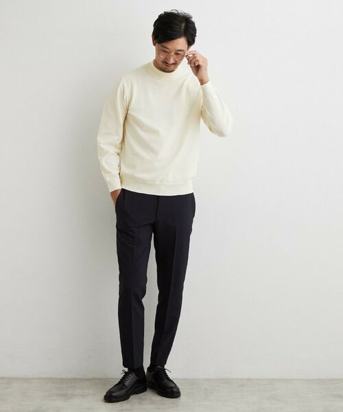 THE SHOP TK / ザ ショップ ティーケー ニット・セーター | 【ジネス対応/洗濯機OK】モックネックニット | 詳細3
